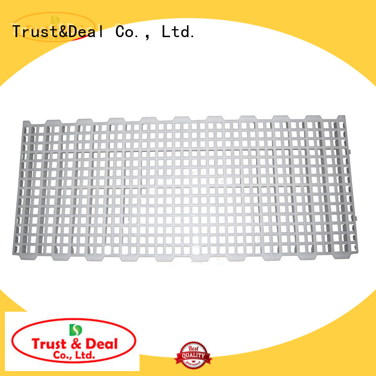 Trust&Deal Breeding Equipment sturdy plastic slats from China for chicken house