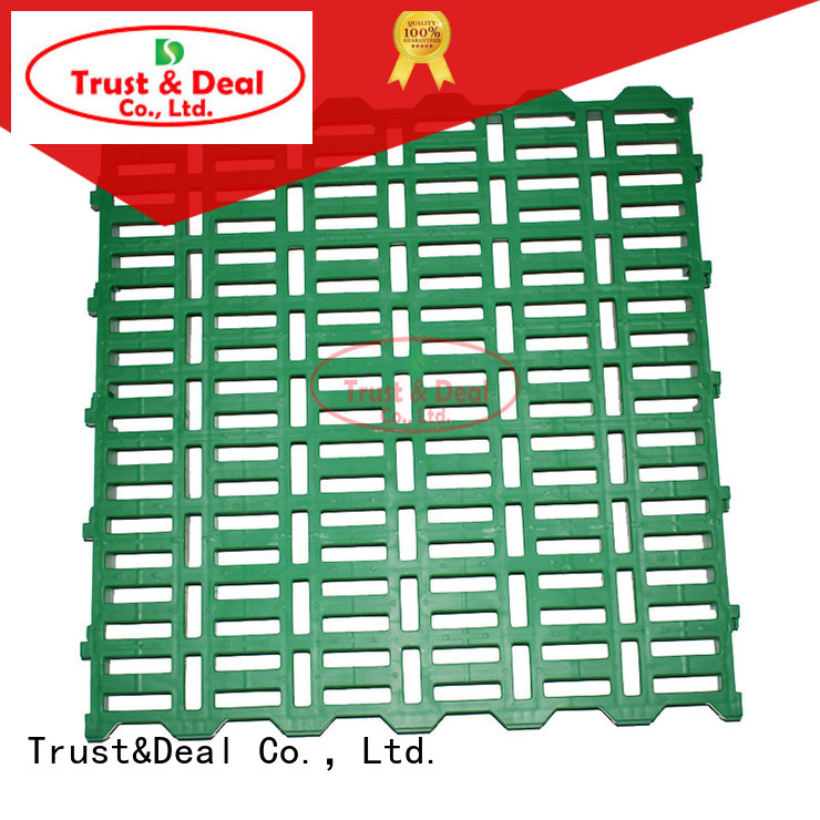 tested goat plastic flooring customized for commercial