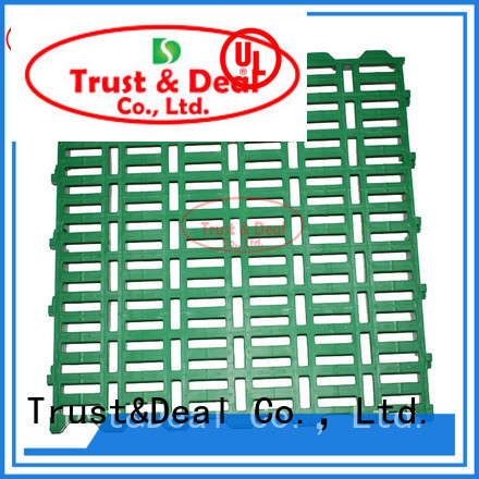 quality plastic slat flooring customized for farm